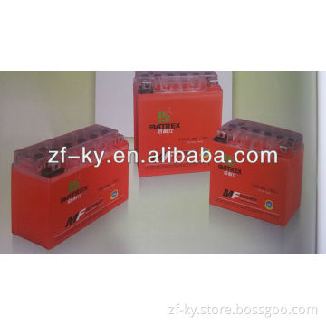 Motorcycle parts top quality motorcycle battery12V